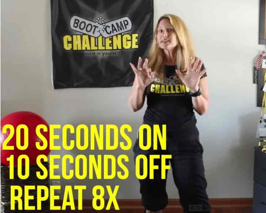 25-Minute At-House Tabata Exercise Video
