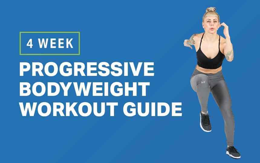 4-Week Progressive Body weight Exercise Information